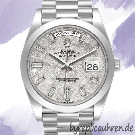 rolex day date platin meteoritenziiferblatt preis